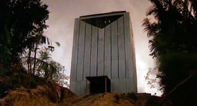 Mosquito Coast, bâtiment du film